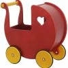 Moover - Classic Dolls Pram Red -model toy shop 108510630 1024x1024