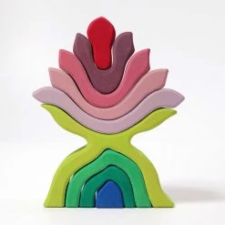 Grimms Toys Grimms - Stacking Flower 9pcs