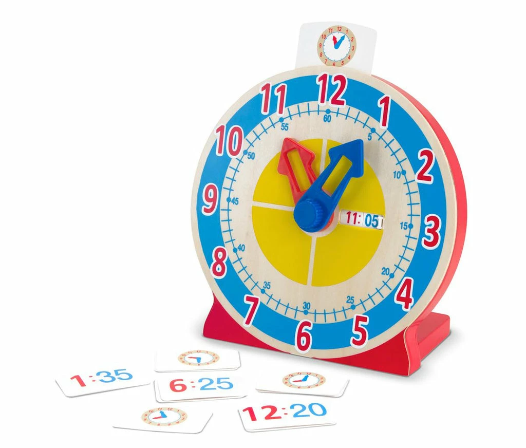 Melissa & Doug Toys Melissa & Doug - Turn & Tell Wooden Clock 1 Melissa & Doug Toys Melissa & Doug - Turn & Tell Wooden Clock