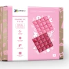 Connetix - 2 Piece Base Plate Pack - Pink & Berry -model toy shop 2 Base Pastel Pink Box Photo 1024x1024