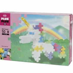 PLUS-PLUS Plus Plus - BIG - Pastel - Unicorn - 50 Pcs