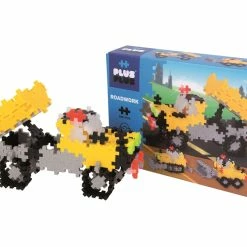 PLUS-PLUS Plus Plus - Basic - 3 In 1 - Roadwork - 220 Pcs