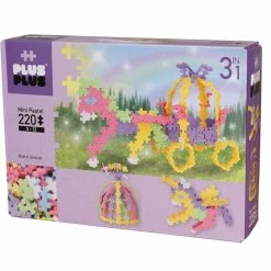 PLUS-PLUS Plus Plus - Pastel - 3 In 1 - Fairy Tale - 220 Pcs