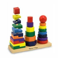 Melissa & Doug Toys Melissa & Doug - Geometric Stacker