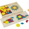 Melissa & Doug Toys Melissa & Doug - Pattern Blocks And Boards -model toy shop 6c5f8fc72176d961820f0d9b8ae70006 1024x1024