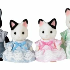 Sylvanian Families - Tuxedo Cat Family