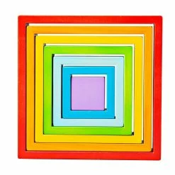 BIGJIGS - Wooden Stacking Squares