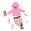 Our Generation - Bear Hugs -model toy shop BD30327 Bear Hugs Pajama Outfit Main 600x600 1024x1024
