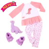 Our Generation - Dream Bright Sleep Tight -model toy shop BD30474 Dream Bright Sleep Tight 18 inch doll dinosaur pajama outfit NEW 600x600 1024x1024