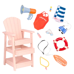 Our Generation - Lifeguard Chair Set