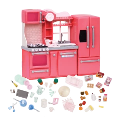 Our Generation - Gourmet Kitchen Pink Set