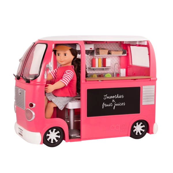 Our Generation - Grill To Go Food Truck Pink 1 Our Generation - Grill To Go Food Truck Pink