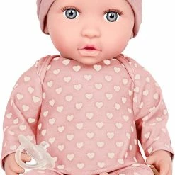 Babi - Baby Doll Light 14inc With Polka Hearts Outfit