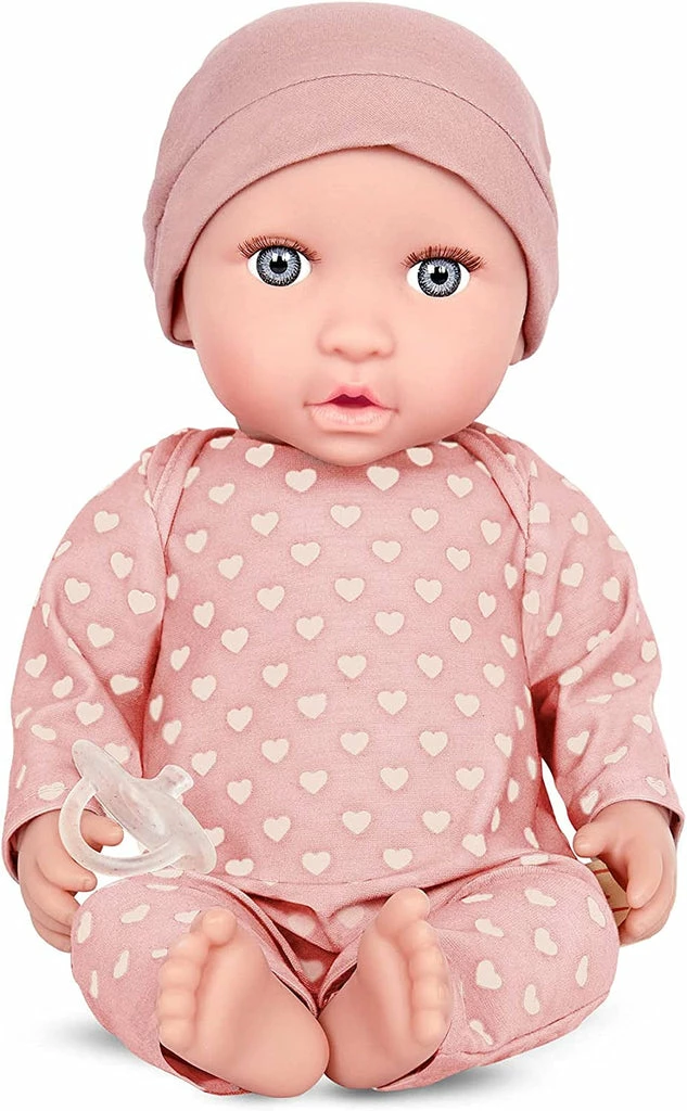Babi - Baby Doll Light 14inc With Polka Hearts Outfit 1 Babi - Baby Doll Light 14inc With Polka Hearts Outfit