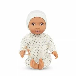 Babi - Baby Doll Light 14inc With Polka Dot Ivory Outfit
