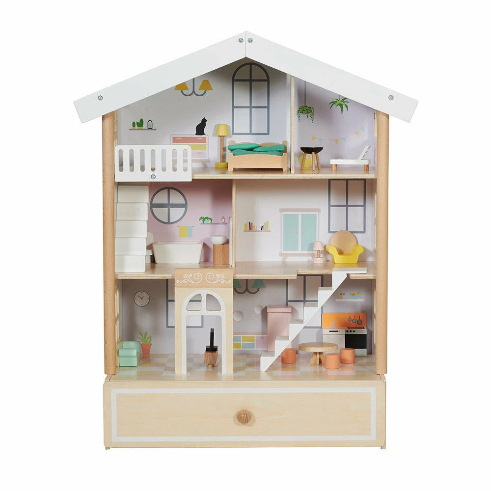 Classic World - Happy Villa Dollhouse 1 Classic World - Happy Villa Dollhouse