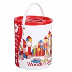Classic World - Wooden Blocks - 100 Piece