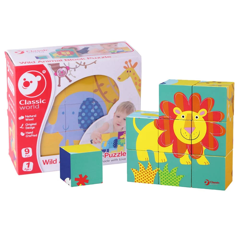 Classic World - Wild Animal Block Puzzle 1 Classic World - Wild Animal Block Puzzle