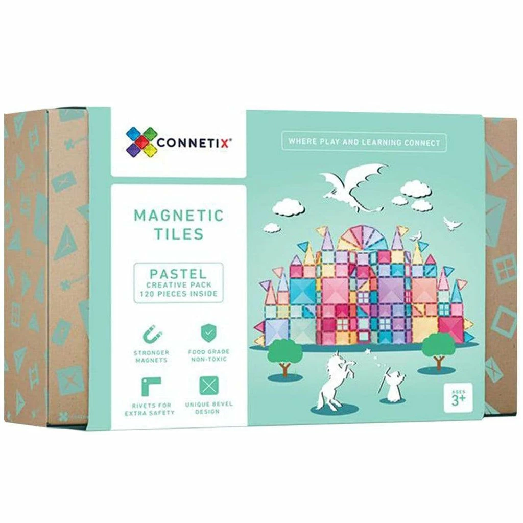 Connetix - Pastel Creative Pack - 120 Piece 1 Connetix - Pastel Creative Pack - 120 Piece