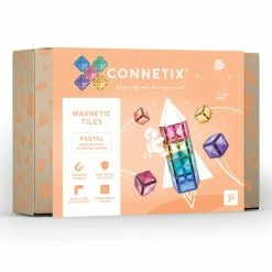 Connetix - Pastel 40 Piece Square Pack