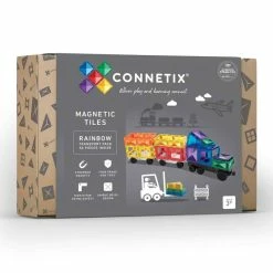 Connetix - Rainbow Transport Pack 50 Piece