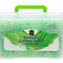 Edvantage EC - Sensory Cotton Sand 2Kg Green