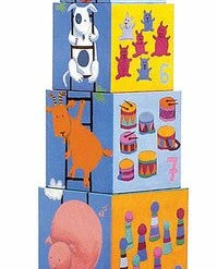 Djeco Toys Djeco - Funny Stacking Blocks