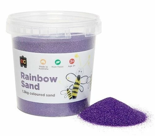 Edvantage EC - Rainbow Sand 1.3Kg Purple 1 Edvantage EC - Rainbow Sand 1.3Kg Purple