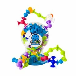 Fat Brain Toys - Squigz Deluxe Set - 50Pcs