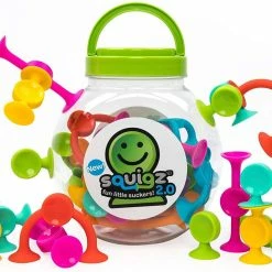 Fat Brain Toys - Squigz 2.0 - 36Pcs