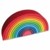 Grimms Toys Grimms - Stacking Wooden Rainbow - Large -model toy shop GrimmsRainbowLarge 1024x1024