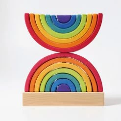 Grimms Toys Grimms - Rainbow Stacking Tower