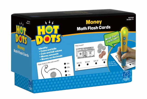 Educational Insights - Hot Dots - Flash Cards Money 1 Educational Insights - Hot Dots - Flash Cards Money