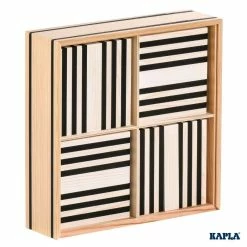 KAPLA - Black & White - 100 Planks