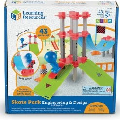 Learning Resources - Skate Park Engineering & Design Building Set