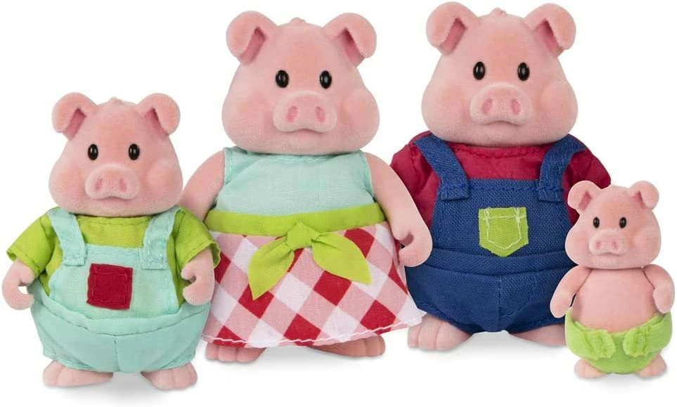 Lil Woodzeez - Family Curlicue Pigs 1 Lil Woodzeez - Family Curlicue Pigs