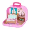 Lil Woodzeez - Travel Suitcase Bedroom -model toy shop LilWoodzeezTravelSuitcaseBedroom 1024x1024