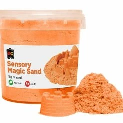 Edvantage EC - Sensory Magic Sand 1Kg Tub Orange