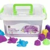 Edvantage EC - Sensory Magic Sand With Moulds 2Kg Tub Purple -model toy shop MS2PUR 68141.1629619446 1024x1024