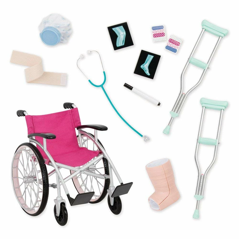 Our Generation - Heals On Wheels Medical Set 1 Our Generation - Heals On Wheels Medical Set