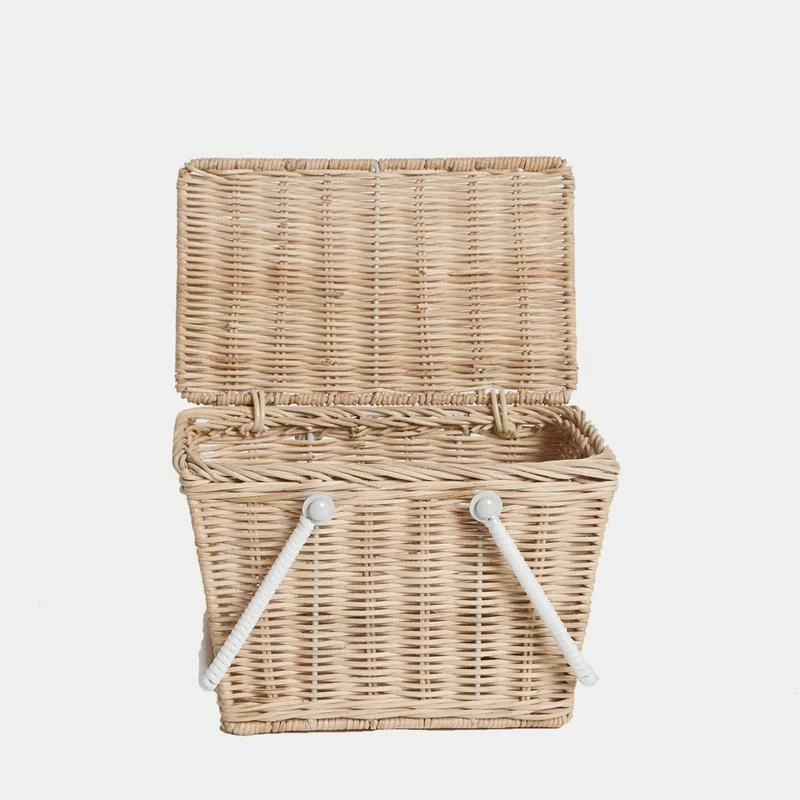 Olli Ella - Piki Basket Small (Straw) 1 Olli Ella - Piki Basket Small (Straw)