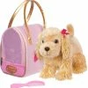 Pucci Pups - Gold Dot Glam Bag With Cocker Spaniel -model toy shop PucciPupsGlamGoldwithCockerSpaniel 1024x1024