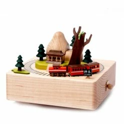 Wooderful Life - Taiwan Alishan Railroad Music Box
