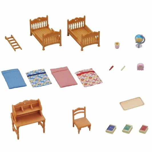 Sylvanian Families - Childrens Bedroom Set 1 Sylvanian Families - Childrens Bedroom Set
