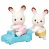 Sylvanian Families - Chocolate Rabbit Twins -model toy shop SF5420 1024x1024