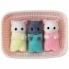 Sylvanian Families - Persian Cat Triplets -model toy shop SF5458 1024x1024