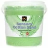 Edvantage EC - Sensory Cotton Sand 700G Tub Green -model toy shop SenoryCottonSand700gGreen 11zon 1024x1024
