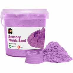 Edvantage EC - Sensory Magic Sand 1Kg Tub Purple