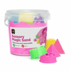Edvantage EC - Sensory Magic Sand With Moulds 600G Tub Pink