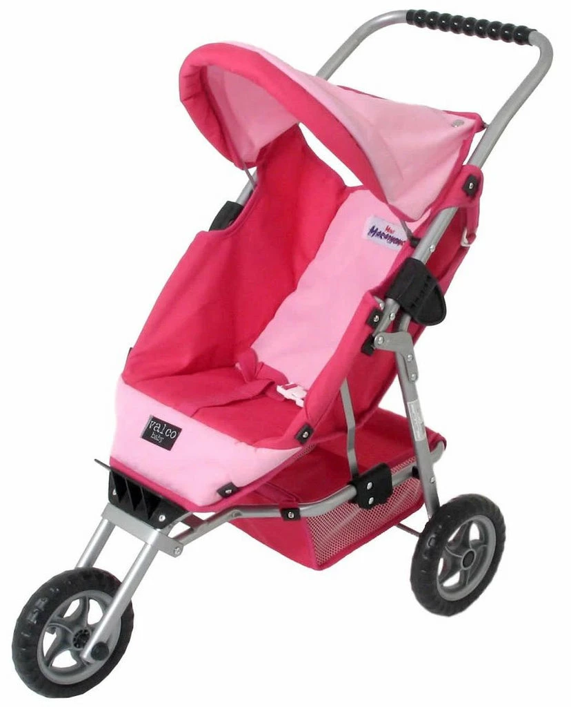 Valco - Mini Marathon Dolls Pram - Hot Pink & Pink 1 Valco - Mini Marathon Dolls Pram - Hot Pink & Pink